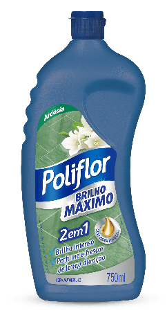Encontraproduto.com.br - Cera Poliflor Brilho Maximo Ardosia 750ML