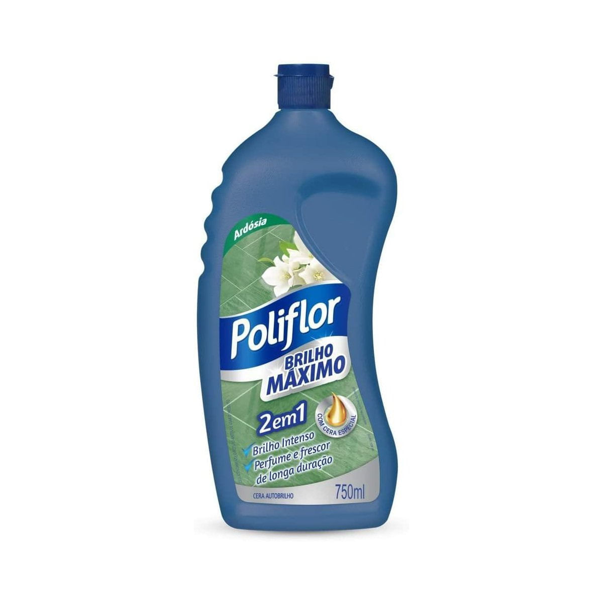 Encontraproduto.com.br - Cera Poliflor Brilho Maximo Ardosia 750ML