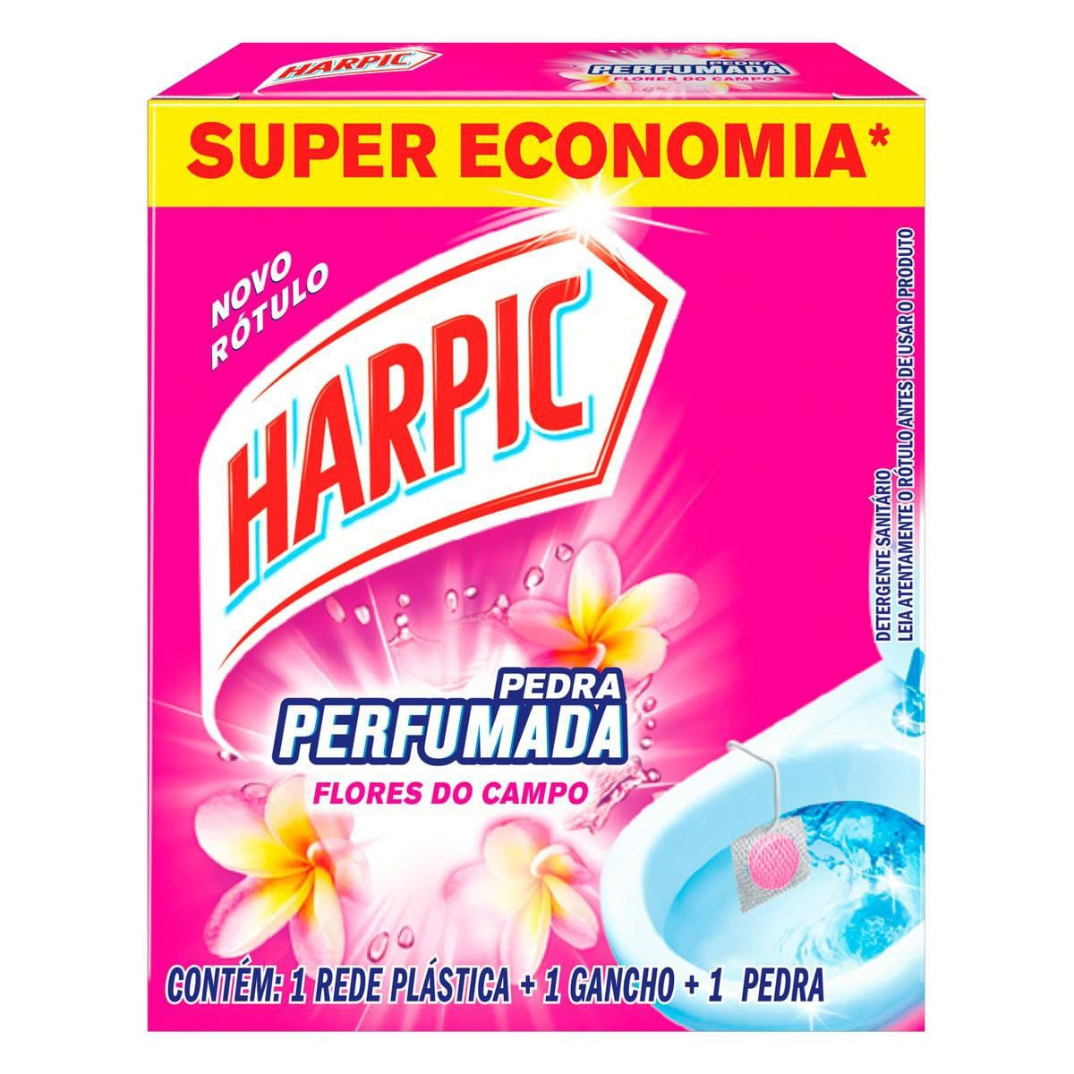 Harpic Pedra Perfumada Flores da Primavera 1un