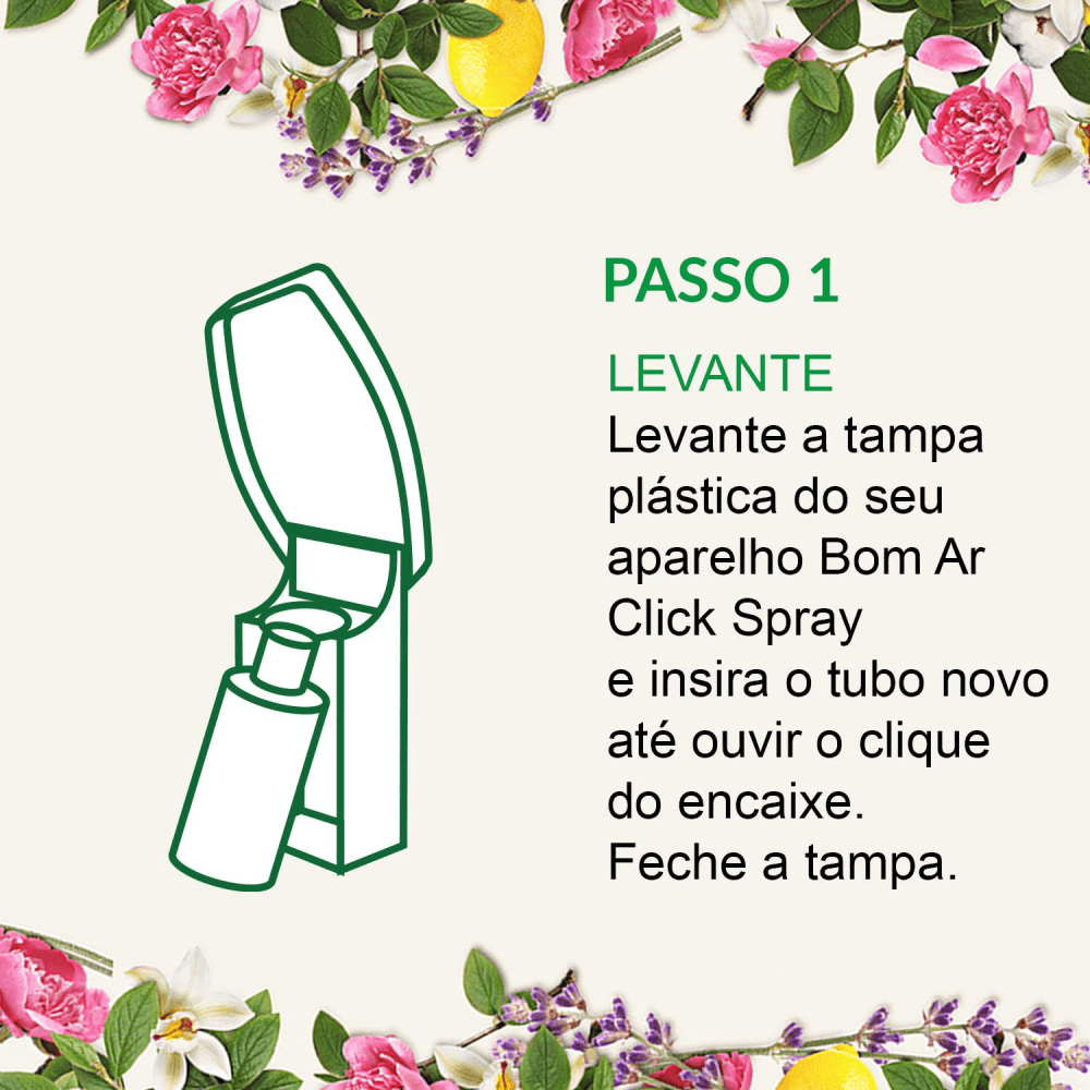 Encontraproduto.com.br - Desodorizador Bom Ar Lavanda Aparelho + Refil com 12ml