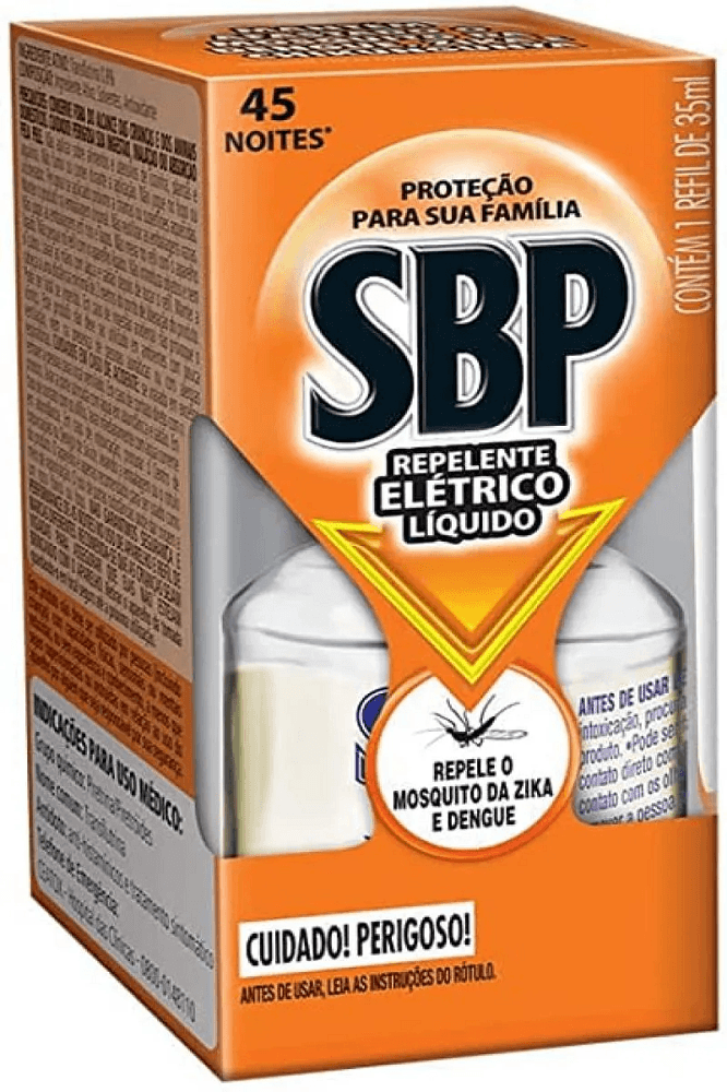 Repelente Elétrico SBP Refil 35ml