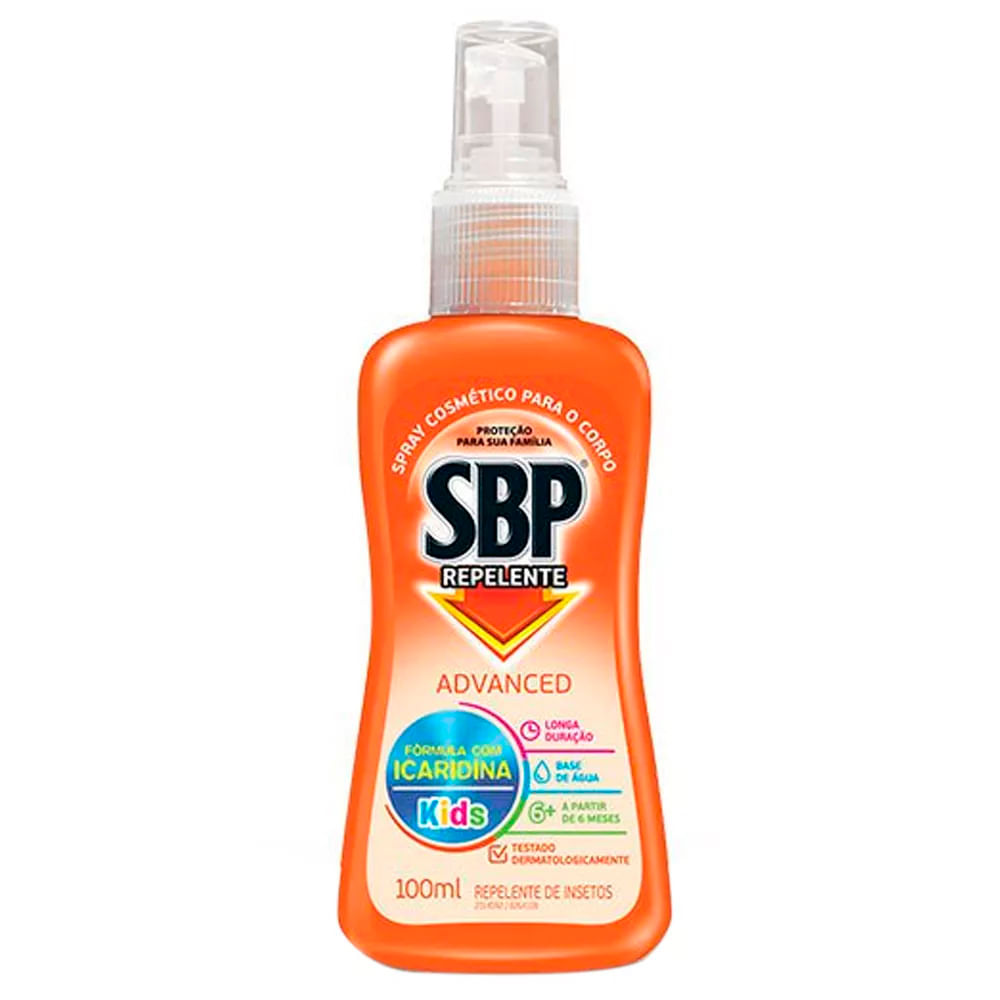 Repelente SBP Kids Icaridina Spray 100ml