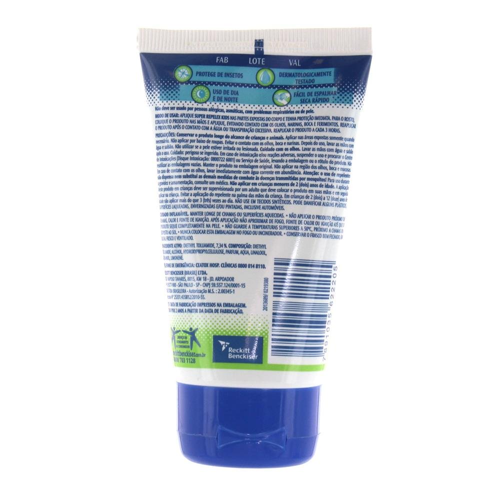 Encontraproduto.com.br - Repelente Repelex Kids Gel 133ml