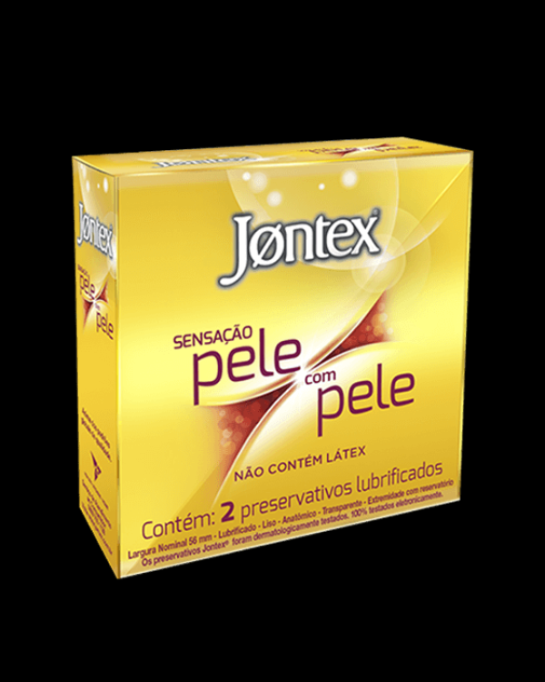 Encontraproduto.com.br - Preservativo Jontex Sensação Pele com Pele 2 Unidades