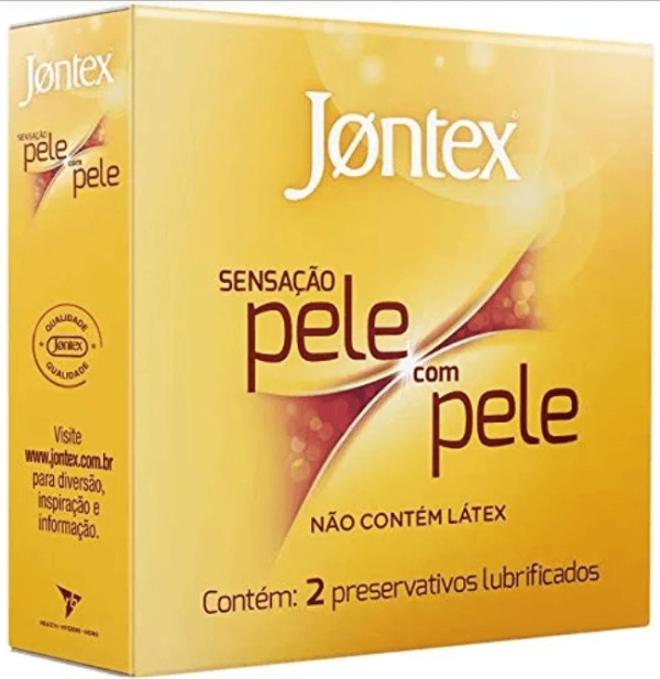 Encontraproduto.com.br - Preservativo Jontex Sensação Pele com Pele 2 Unidades