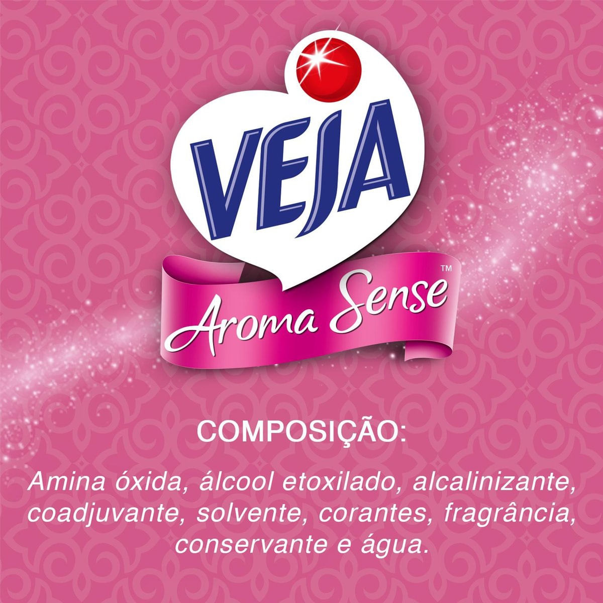 Encontraproduto.com.br - Limpador Perfumado Veja Aroma Sense Alegria 1L com óleos essenciais