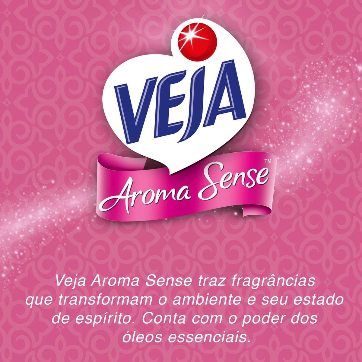 Encontraproduto.com.br - Limpador Perfumado Veja Aroma Sense Alegria 1L com óleos essenciais