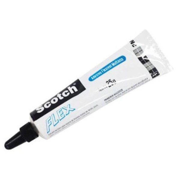 Encontraproduto.com.br - Adesivo Flexível Multiuso Transparente 25g Scoth Flex - 3M.