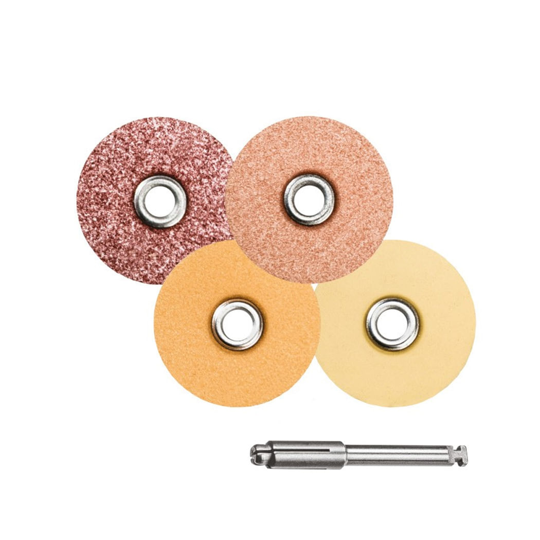 Encontraproduto.com.br - Disco de Lixa Sof-Lex Pop On Kit 2380B Laranja (4931B1) + Mandril - Solventum