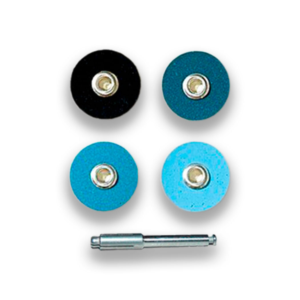 Encontraproduto.com.br - Disco de Lixa Sof-Lex Pop On 1980B (Azul) + 1 Mandril - Solventum