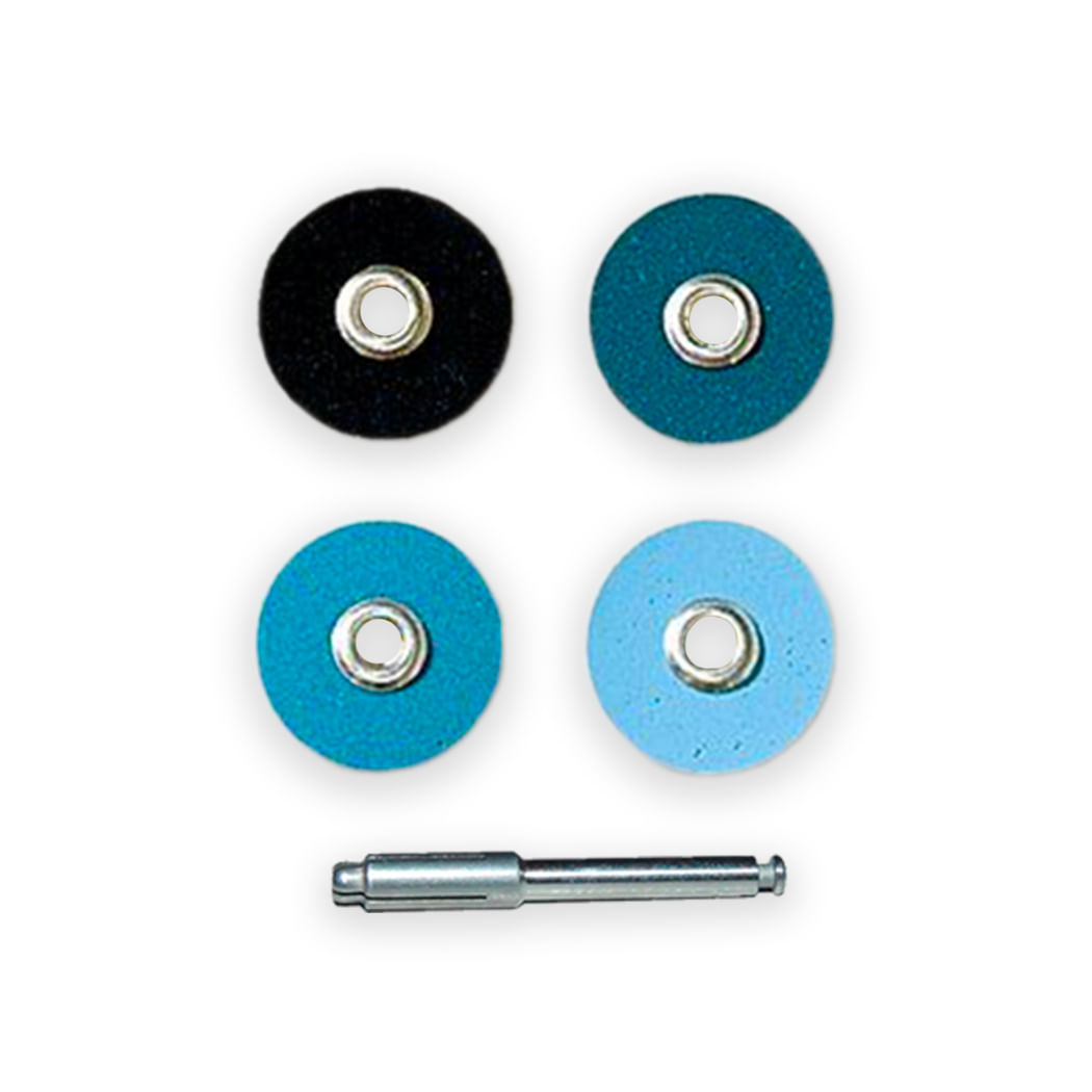 Encontraproduto.com.br - Disco de Lixa Sof-Lex Pop On 1980B (Azul) + 1 Mandril - Solventum