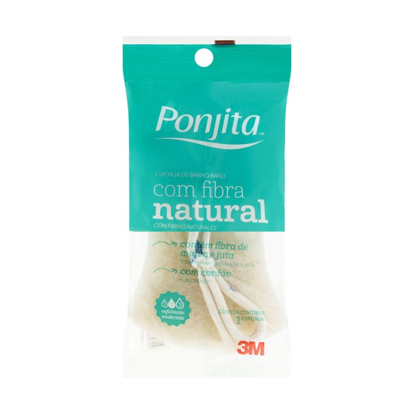 Encontraproduto.com.br - Esponja para Banho Retangular Ponjita