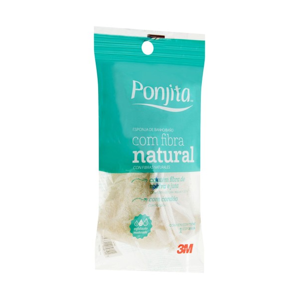 Encontraproduto.com.br - Esponja para Banho Retangular Ponjita