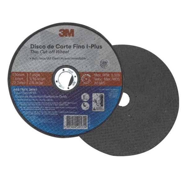 Encontraproduto.com.br - Disco de Corte Fino I-Plus 180x1,6x22mm - 3M.