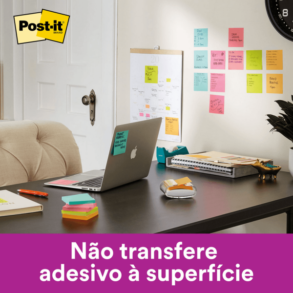 Encontraproduto.com.br - Bloco Post-it Laranja 45 Folhas 3M