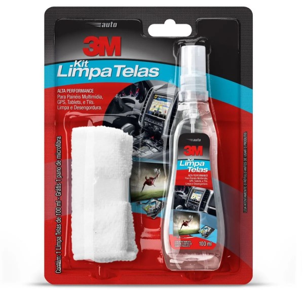 Encontraproduto.com.br - AUTO LIMPA TELA LCD 100ML 3M