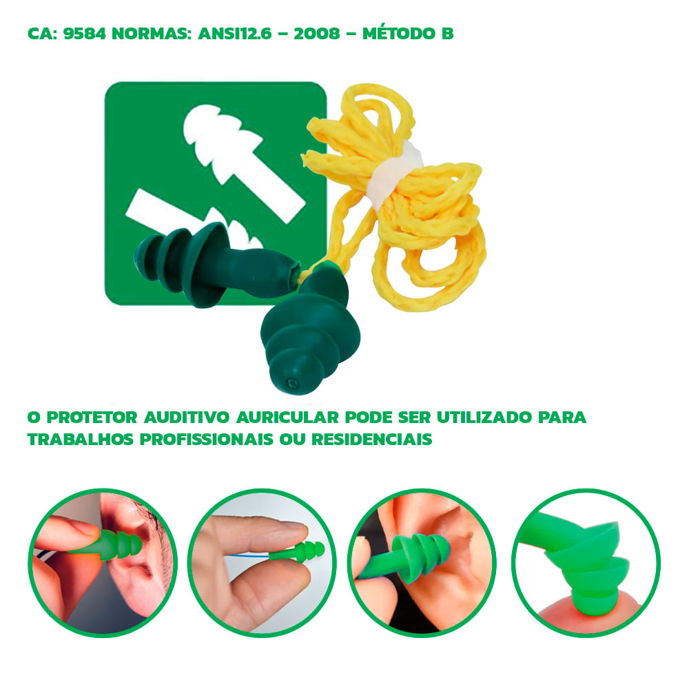 Encontraproduto.com.br - Protetor Auricular 3M 1290 16Db Elastômero HB004458426