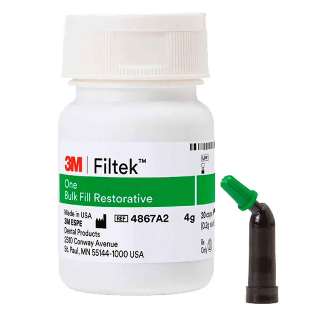 Encontraproduto.com.br - Resina Filtek One Bulk Fill Cápsula com 20 - Solventum