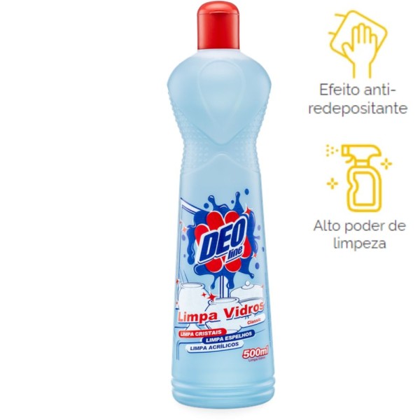 Limpa Vidros DeoLine Clássico 500ml
