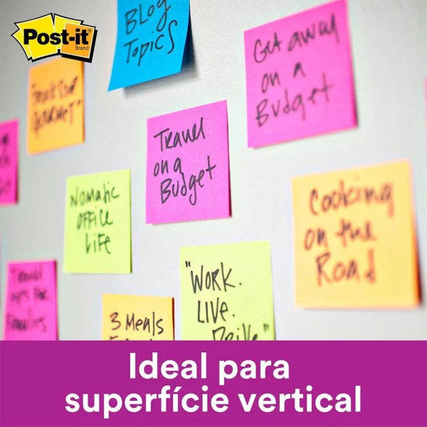Encontraproduto.com.br - BLOCO POST-IT 654 76X76 COLECAO SUPER NOVA HB004735286