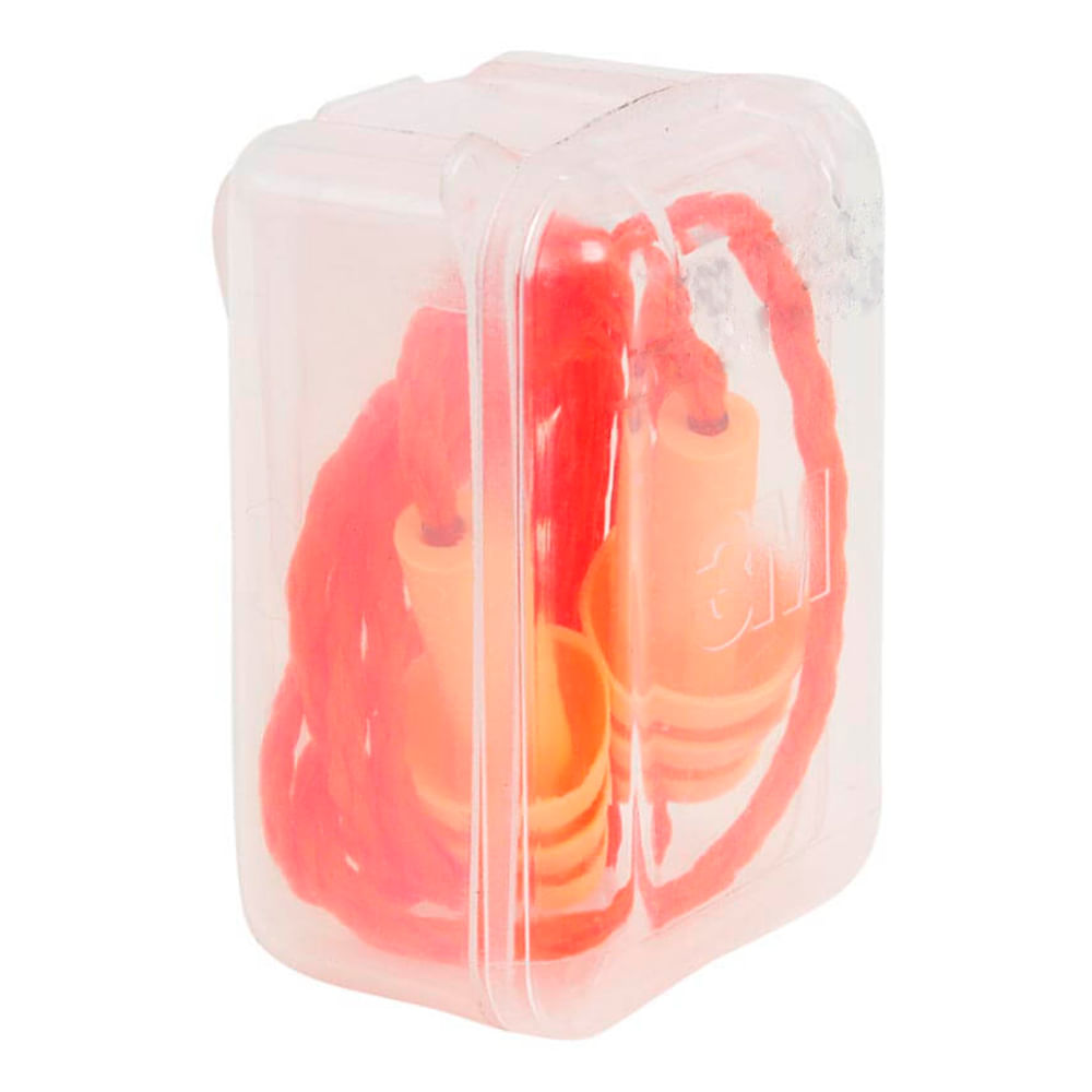 Protetor Auditivo de Silicone 3M Pomp Plus 19 dB Laranja