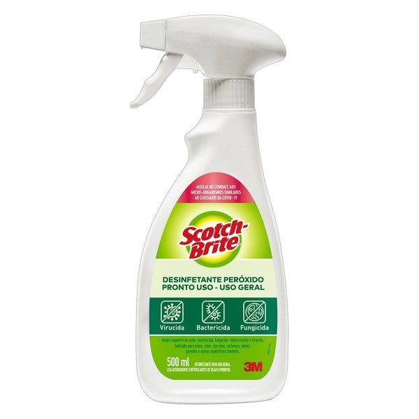 Encontraproduto.com.br - Desinfetante Peróxido Scotch-Brite 500 ml