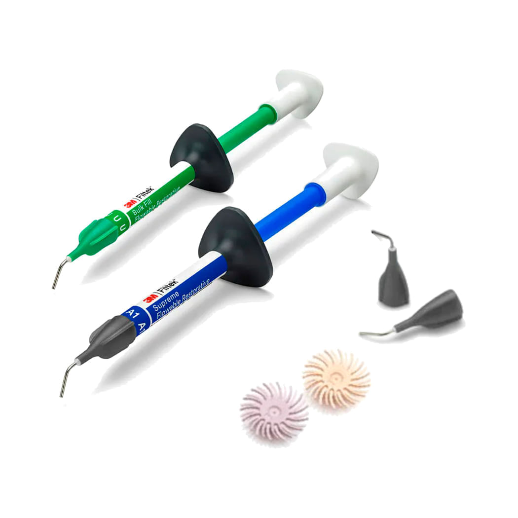 Encontraproduto.com.br - Resina Filtek Kit Flowable Duopack + Sof lex Espiral - 3M