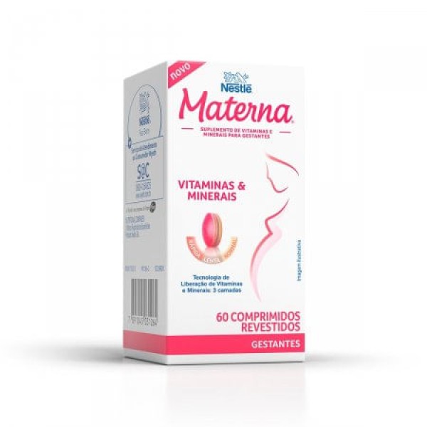 Encontraproduto.com.br - Materna Nova Formula 60Cpr Rev