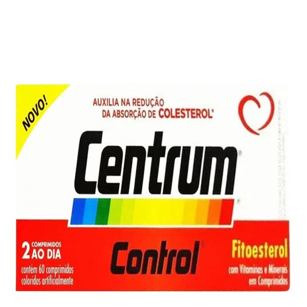 Encontraproduto.com.br - Suplemento Vitamínico Centrum Control 60 comprimidos
