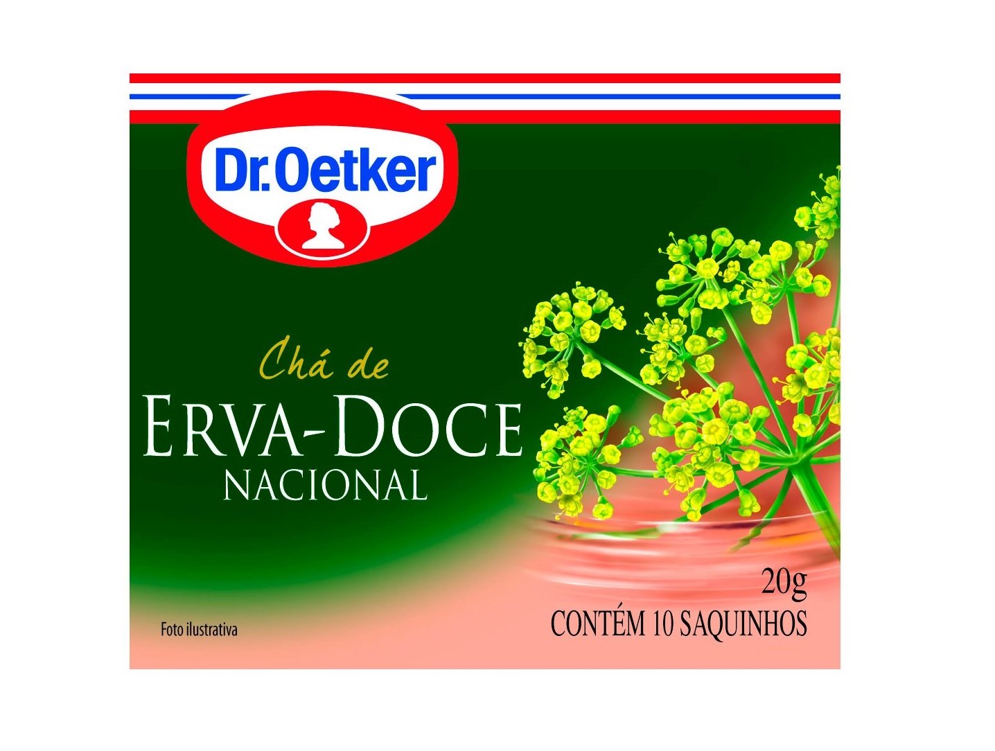 Encontraproduto.com.br - Chá Dr. Oetker Erva-Doce Caixeta com 20g