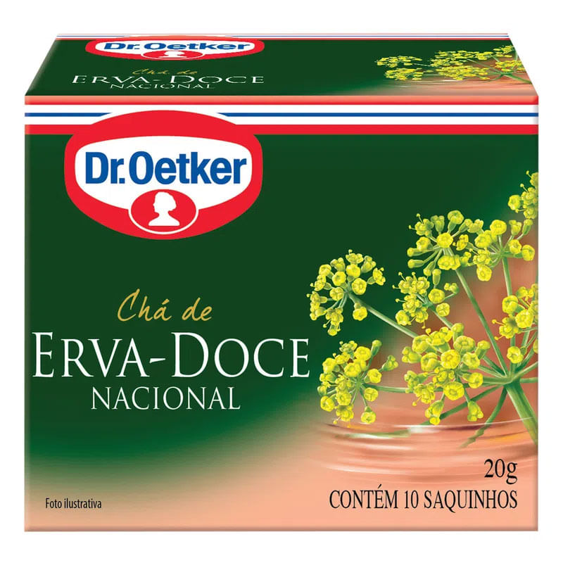 Encontraproduto.com.br - Chá Dr. Oetker Erva-Doce Caixeta com 20g