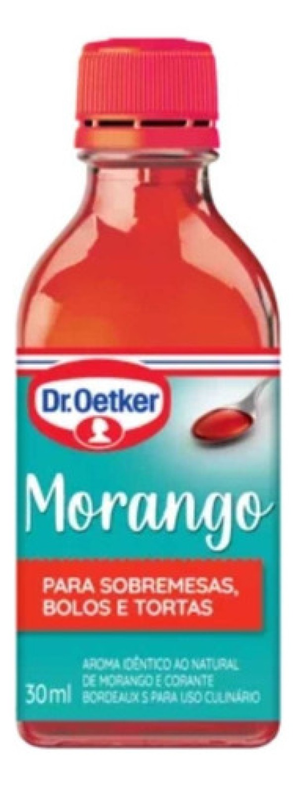 Essência de Morango Dr. OETKER Vidro 30ml