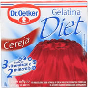 Encontraproduto.com.br - Gelatina de Cereja Diet Dr. Oetker 12g
