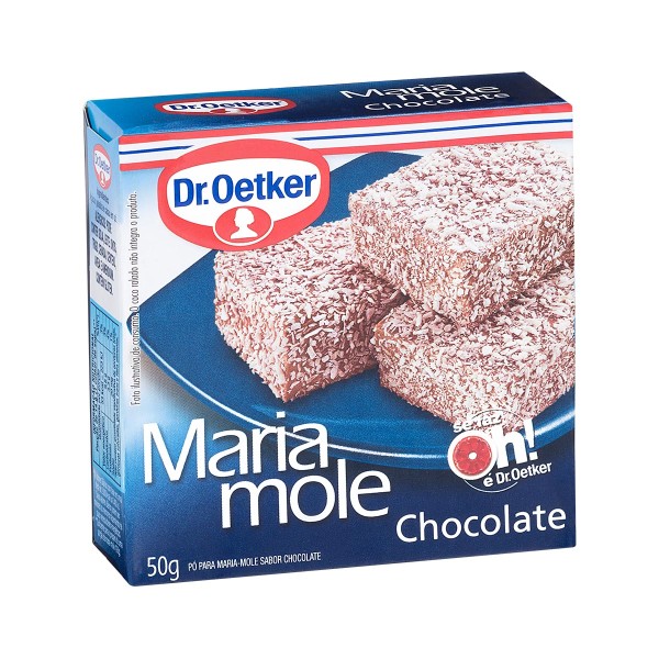 Encontraproduto.com.br - Pó para Maria Mole Chocolate Dr Oetker 50g