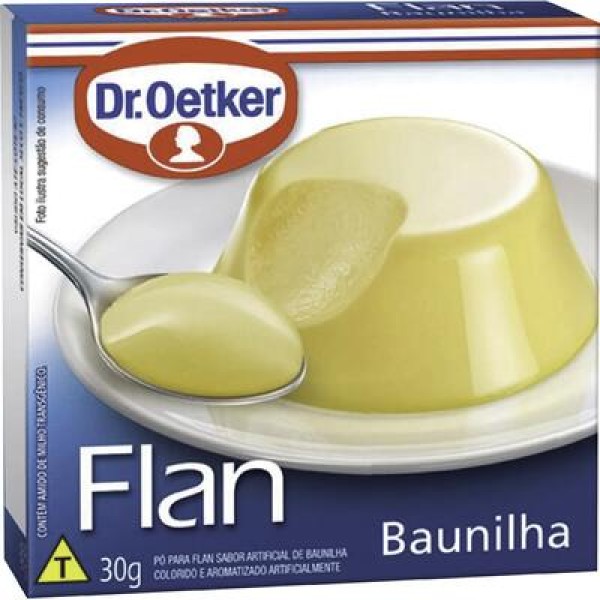 Flan Dr. Oetker Baunilha Caixeta com 30g