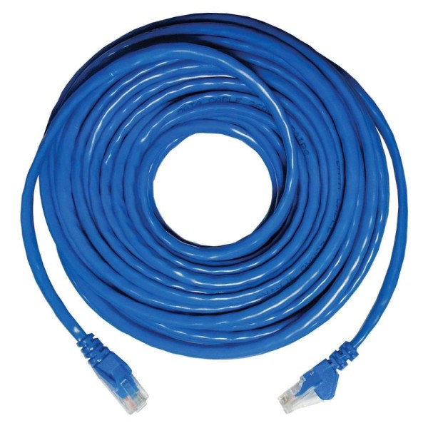 Encontraproduto.com.br - Cabo de Rede Plus Cable Pc Eth6e Patch Cord Cat6 Azul - 10 Metros
