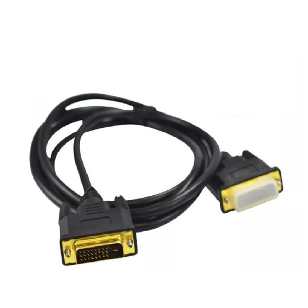 Encontraproduto.com.br - Cabo Video DVI-D x DVI-D Dual Link Para Monitor e Projetor - 1.5 Mts