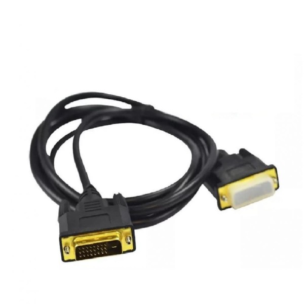 Encontraproduto.com.br - Cabo Video DVI-D x DVI-D Dual Link Para Monitor e Projetor - 1.5 Mts