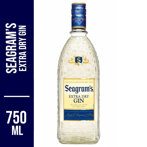 Encontraproduto.com.br - Gin Americano Seagrams 750ml