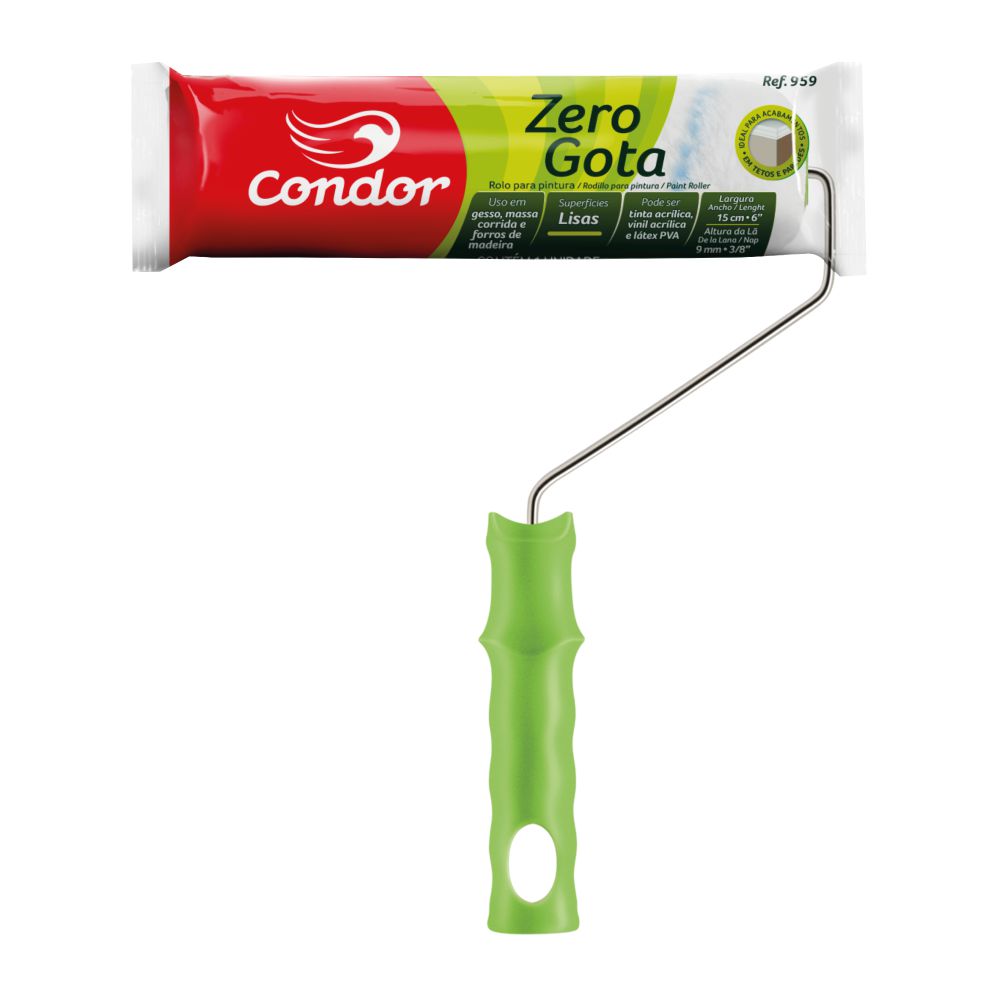 Rolo de Lã para Pintura Condor 959 15CM