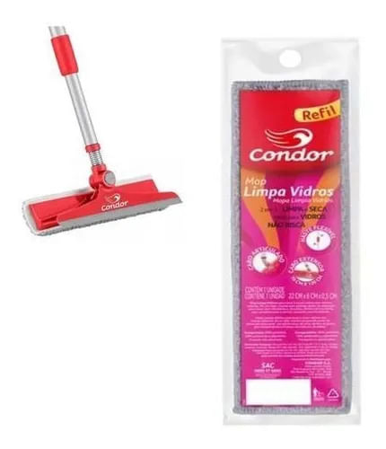 Encontraproduto.com.br - Refil Mop Limpa-Vidros Condor