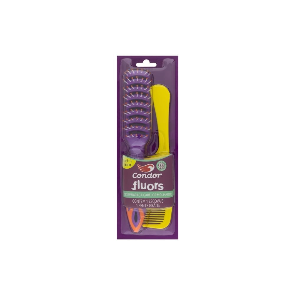 Kit Condor fluors Esc Cabelo +pente