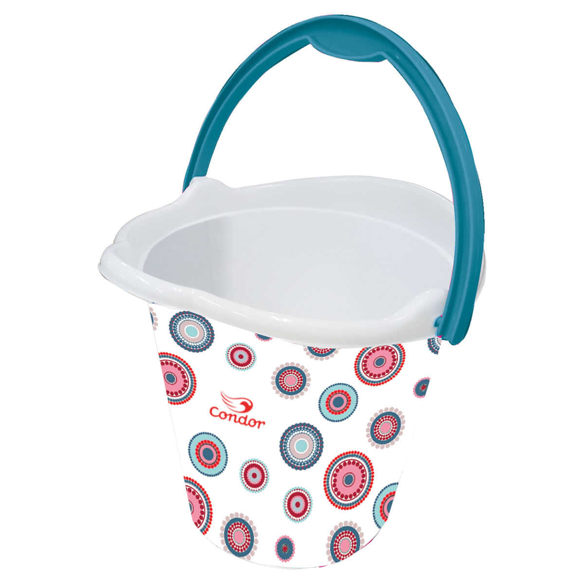 Encontraproduto.com.br - Balde de Plástico Multiuso Decorado 10L Condor