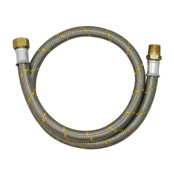 Encontraproduto.com.br - Engate Flexivel 1,5m Gás 1/2 Npt(E)X1/2Bsp(I) 2544 Jackwal