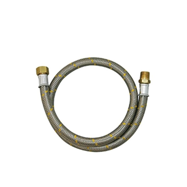 Encontraproduto.com.br - Engate Flexivel 1,5m Gás 1/2 Npt(E)X1/2Bsp(I) 2544 Jackwal