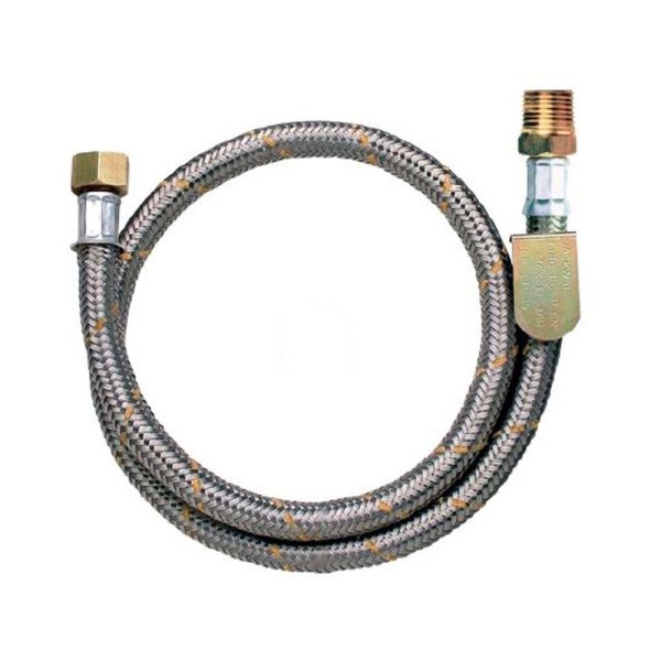 Encontraproduto.com.br - Engate Flexivel 1,5m Gás 1/2 Npt(E)X1/2Bsp(I) 2544 Jackwal