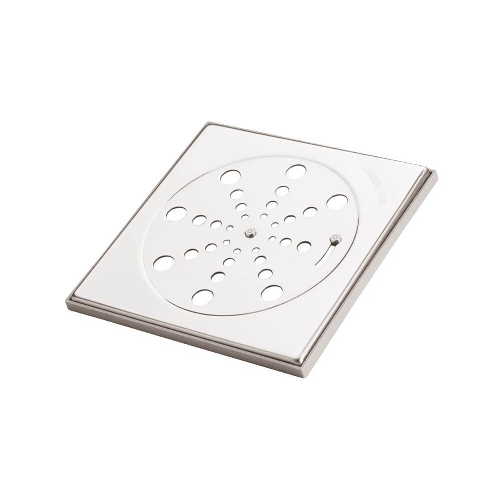 Encontraproduto.com.br - Grelha Inox 15cm Quadrada c/Fecho s/Mold. 2928 Jackwal