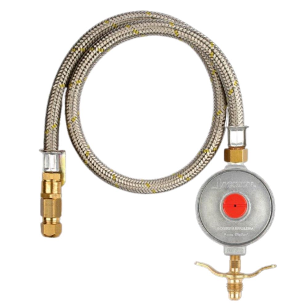 Encontraproduto.com.br - Kit de Instalação para Fogão 1m com Válvula Jackwal 014.598