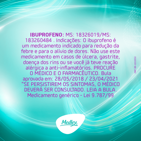 Encontraproduto.com.br - Ibuprofeno Medley Com 10 Capsulas 400mg Generico