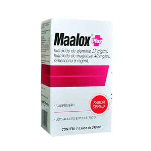 MAALOX SUSPENSAO CEREJA 240 ML x 1